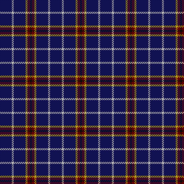 Tartan image: De Grussa. Click on this image to see a more detailed version.