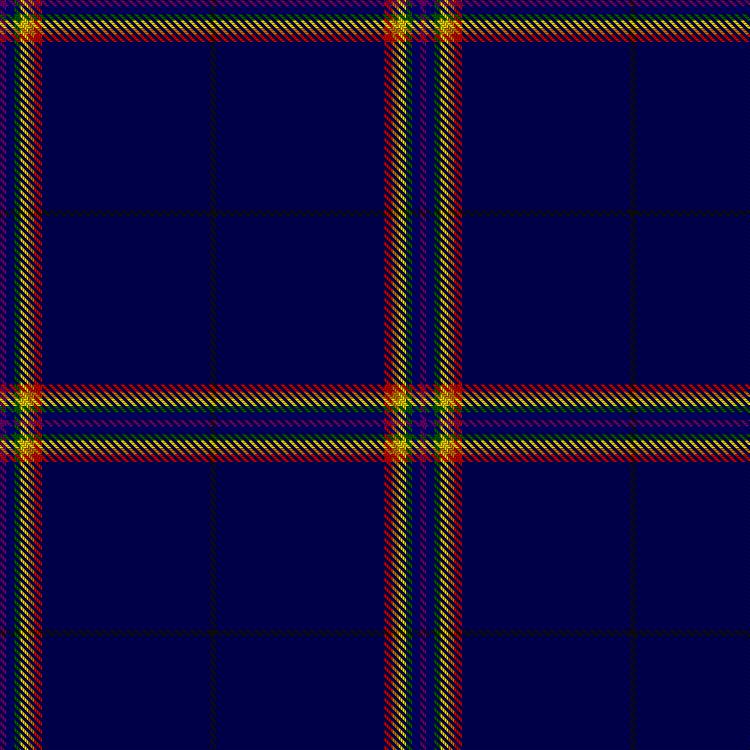 Tartan image: Way of the Rainbow. Click on this image to see a more detailed version.