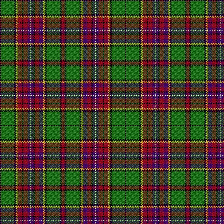 Tartan image: Derbyshire. Click on this image to see a more detailed version.