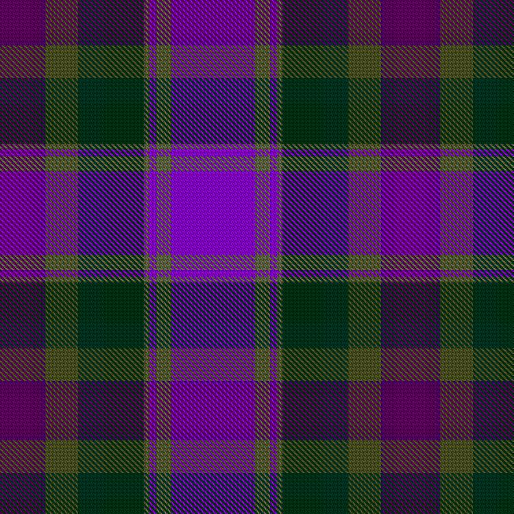 Tartan image: Fabric of Scotland (Prickly Thistle), The. Click on this image to see a more detailed version.
