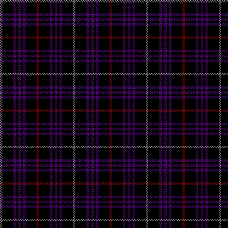 Tartan image: Southern Heather Black. Click on this image to see a more detailed version.