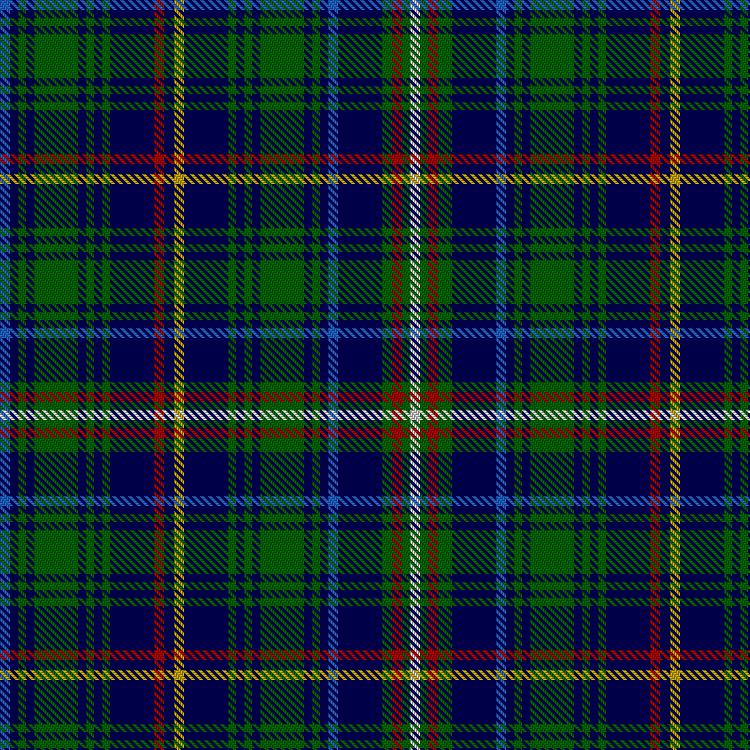 Tartan image: Franconian. Click on this image to see a more detailed version.