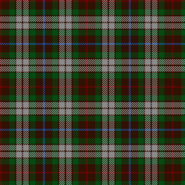 Tartan image: Fraser Hunting Dress. Click on this image to see a more detailed version.