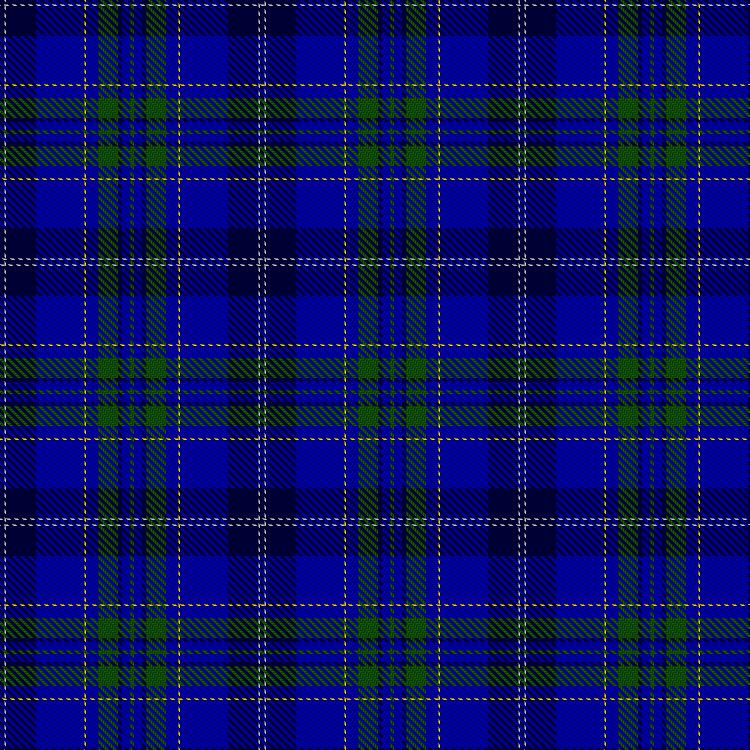 Tartan image: Poncelet, Sebastien (Personal). Click on this image to see a more detailed version.