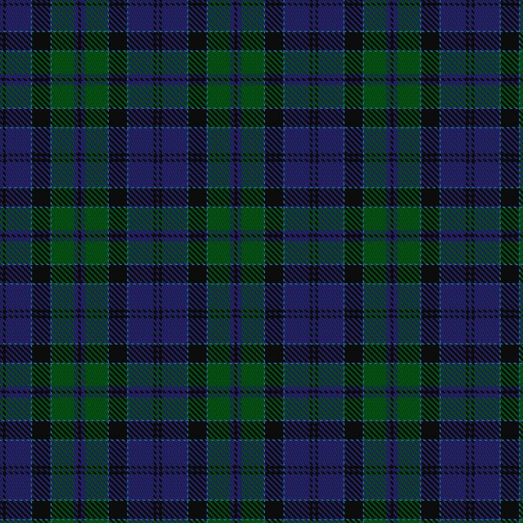 Tartan image: Unnamed C18th – Hebridean #3. Click on this image to see a more detailed version.