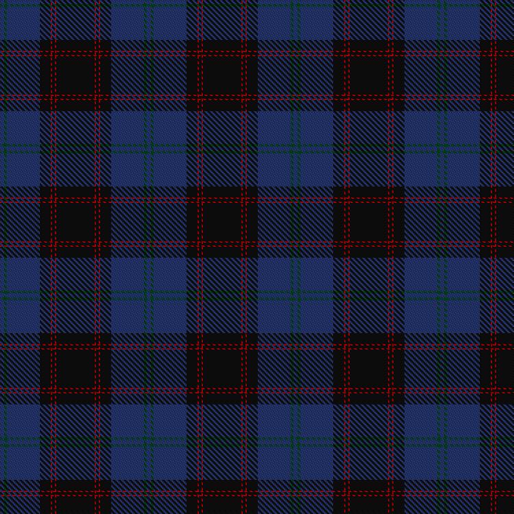 Tartan image: Home or Hume (Vestiarium Scoticum). Click on this image to see a more detailed version.