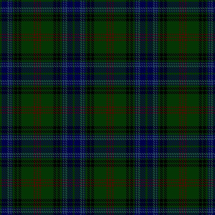 Tartan image: Lochcarron Hunting. Click on this image to see a more detailed version.