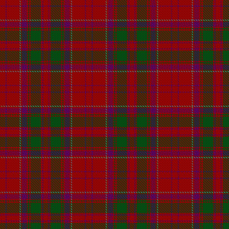 Tartan image: London Caledonian Games Association. Click on this image to see a more detailed version.