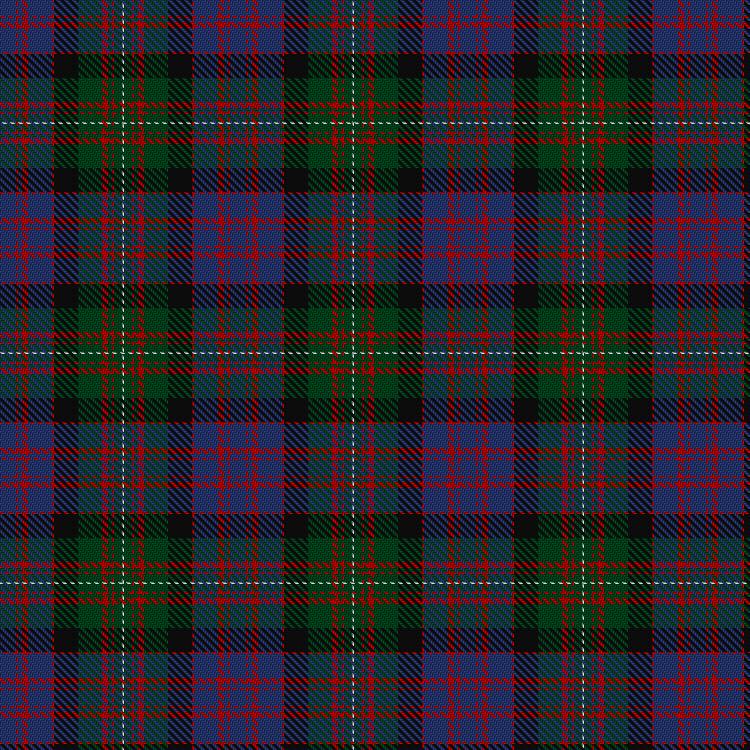 Tartan image: MacDonell of Glengarry. Click on this image to see a more detailed version.