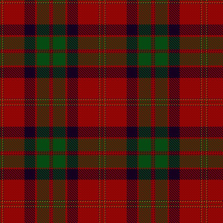 Tartan image: MacPherson of Cluny. Click on this image to see a more detailed version.