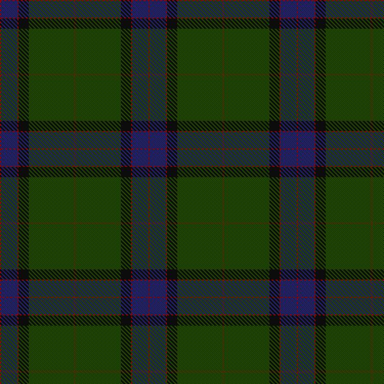 Tartan image: MacWilliam Hunting. Click on this image to see a more detailed version.