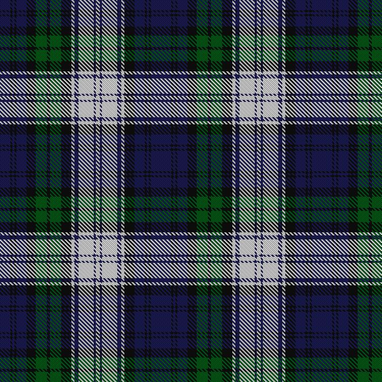 Tartan image: Black Watch Dress (Asymmetrical). Click on this image to see a more detailed version.