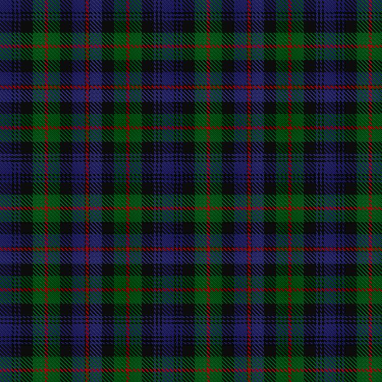 Tartan image: Murray of Atholl. Click on this image to see a more detailed version.