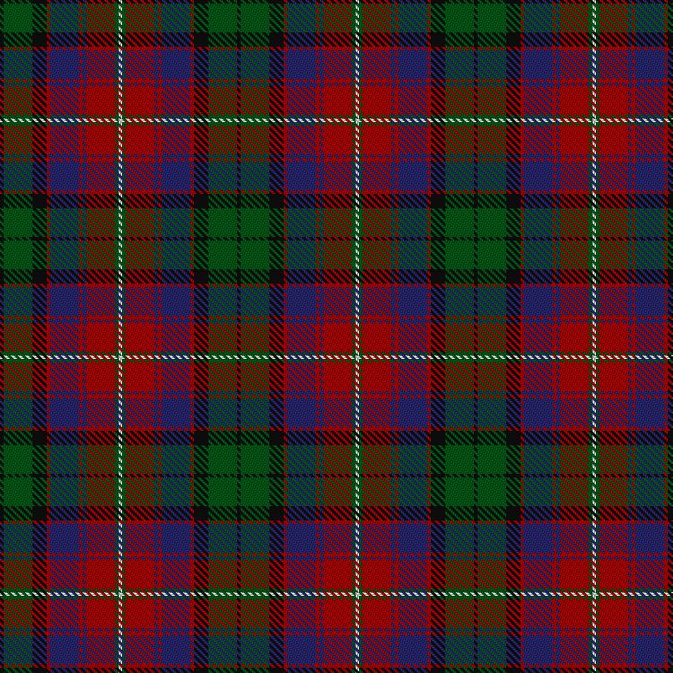 Tartan image: Rattray of Lude. Click on this image to see a more detailed version.