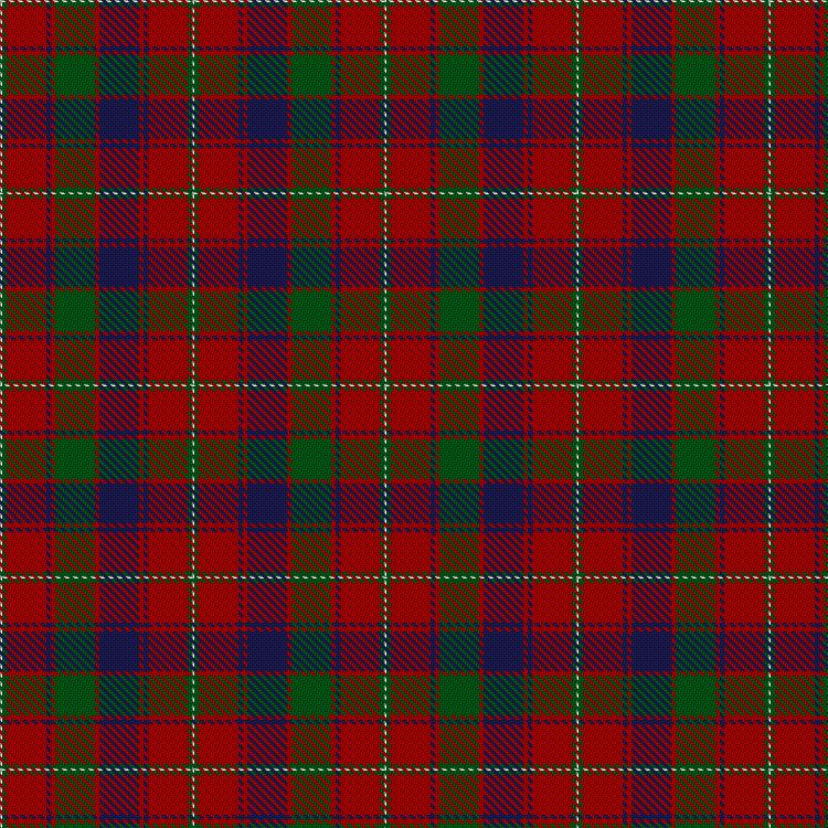 Tartan image: Robertson 1820  (White line). Click on this image to see a more detailed version.