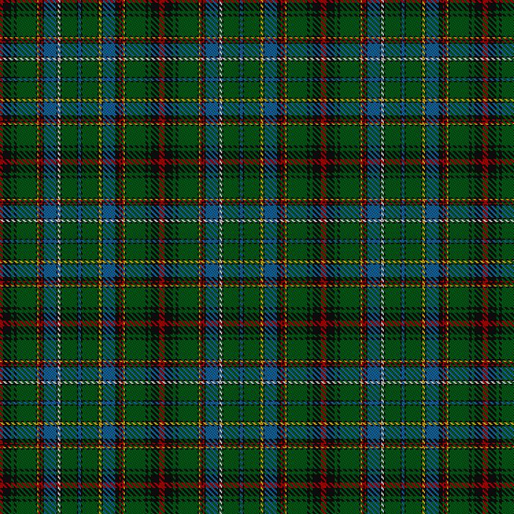 Tartan image: Unidentified (R.J.Forsyth). Click on this image to see a more detailed version.