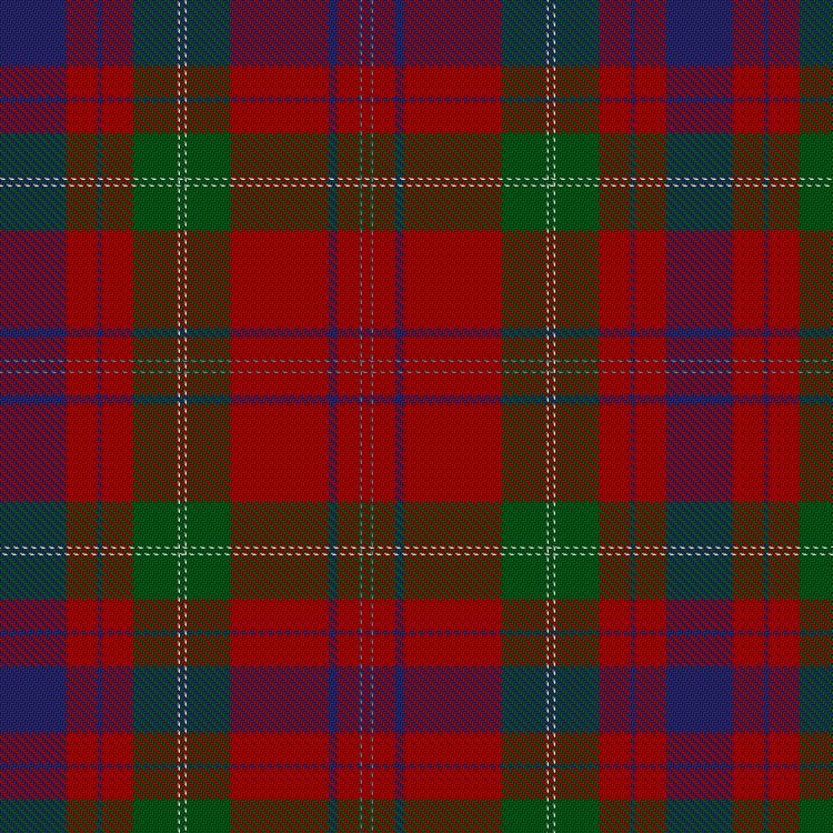 Tartan image: Unnamed C18th - Duke of Perth. Click on this image to see a more detailed version.