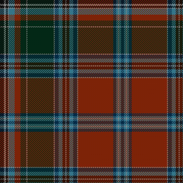 Tartan image: Wedding Dress:1766. Click on this image to see a more detailed version.
