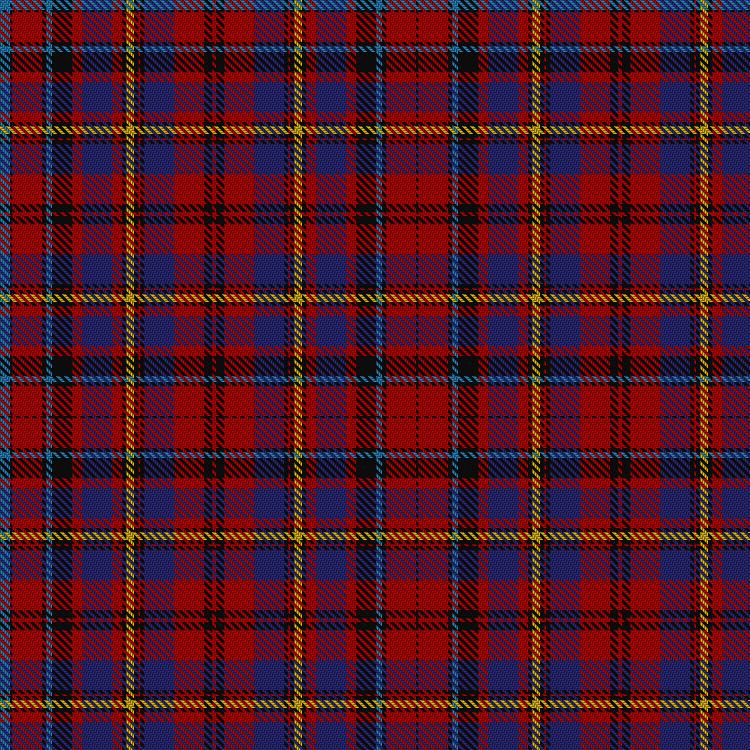 Tartan image: Grand Lodge of Canada. Click on this image to see a more detailed version.