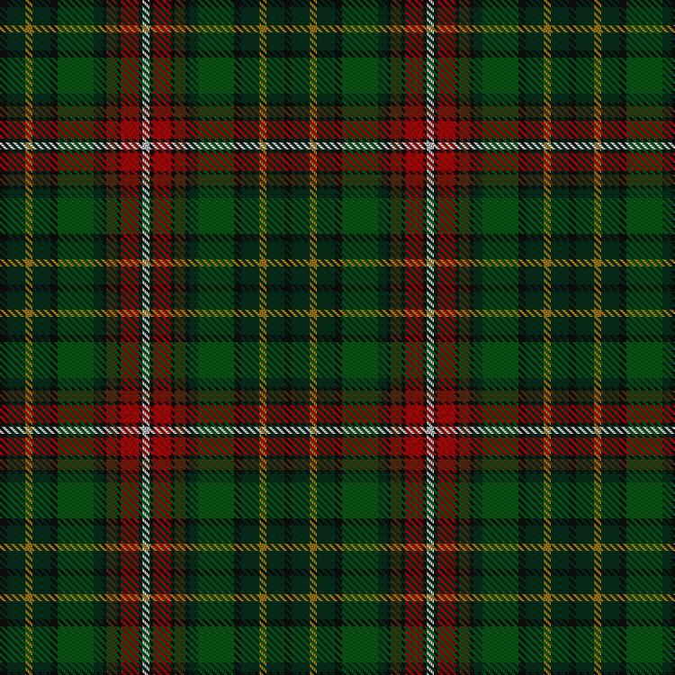 Tartan image: Donegal County, Crest Range. Click on this image to see a more detailed version.