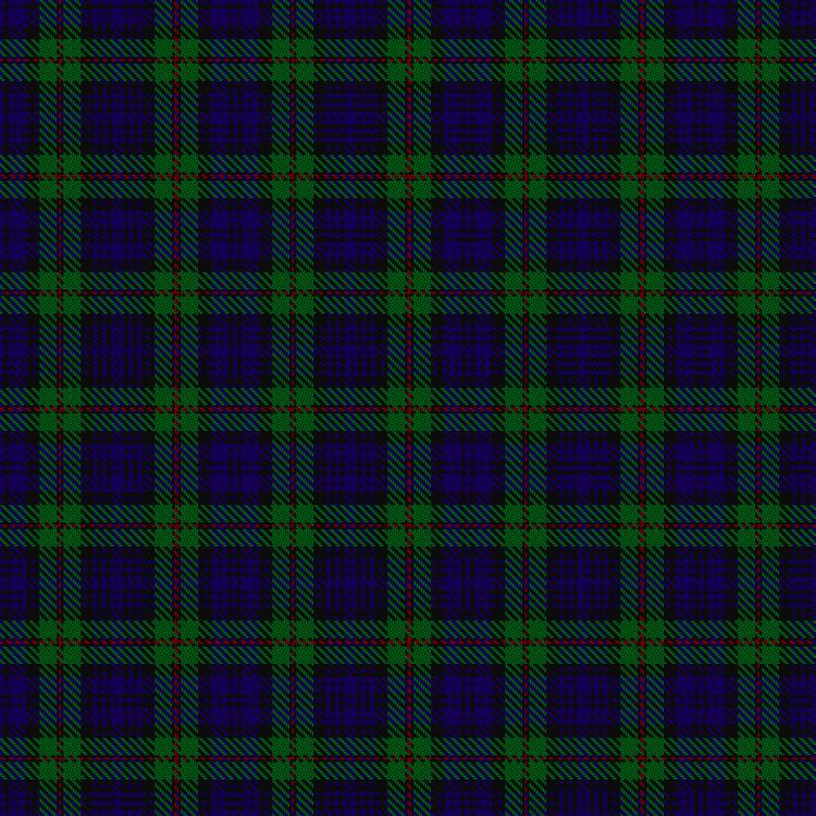 Tartan image: MacKinlay (2/4 black stripes). Click on this image to see a more detailed version.