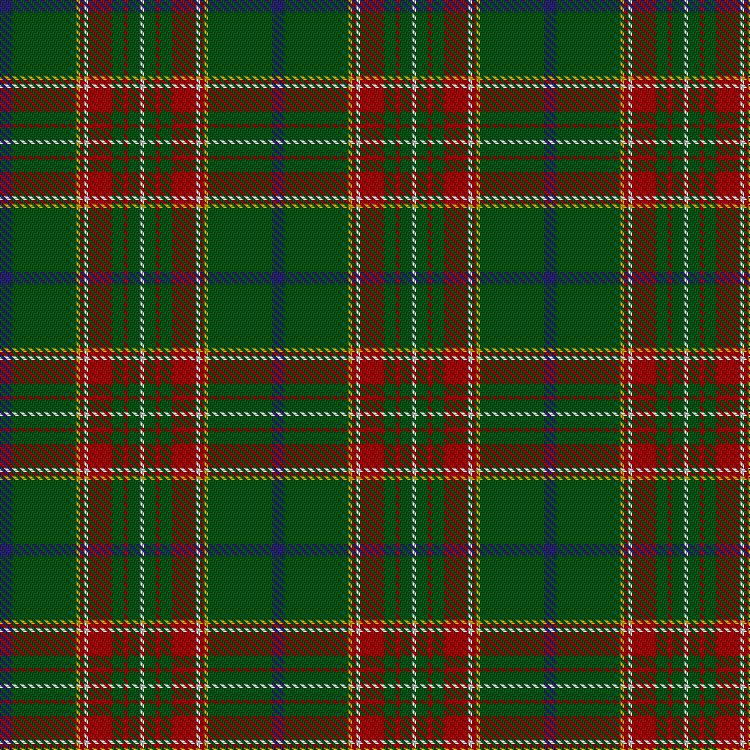 Tartan image: Canadian Caledonian. Click on this image to see a more detailed version.
