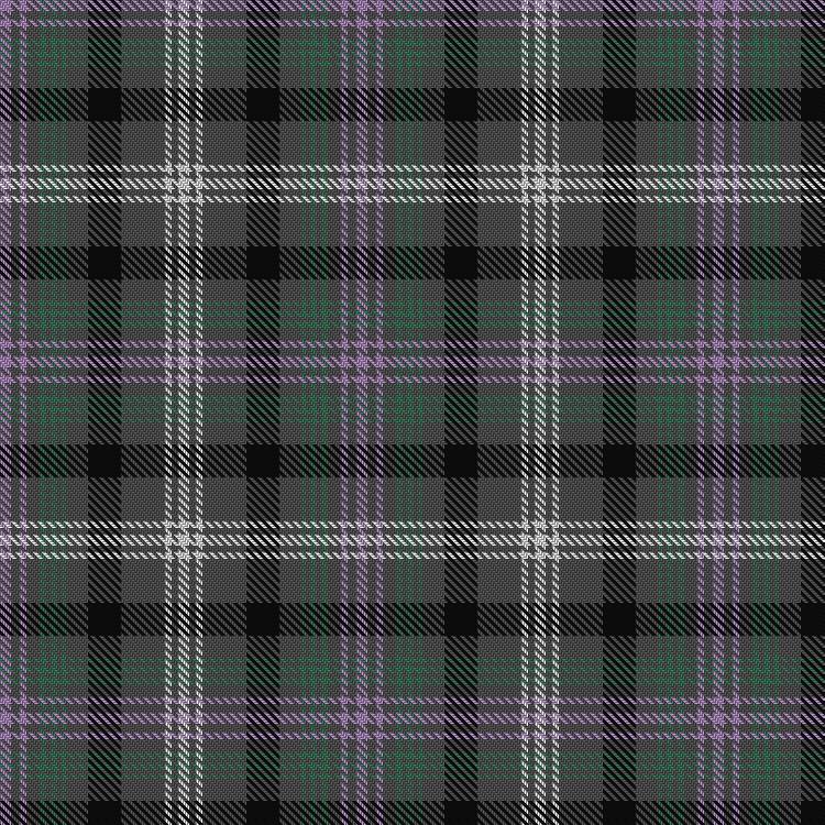 Tartan image: Midnight Thistle. Click on this image to see a more detailed version.