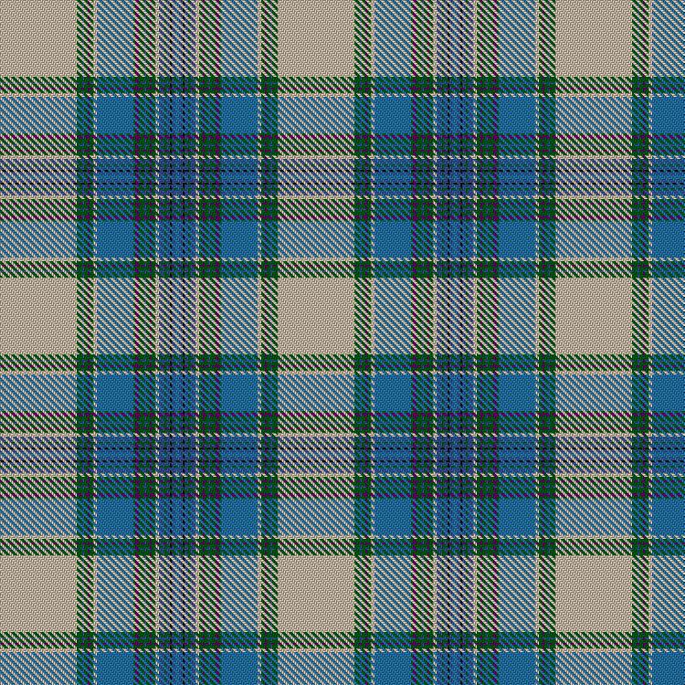 Tartan image: Tiree Turquoise. Click on this image to see a more detailed version.