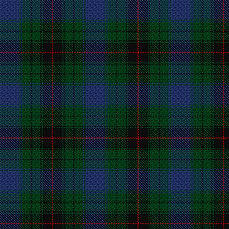 Tartan image: Dunedin Chapter. Click on this image to see a more detailed version.