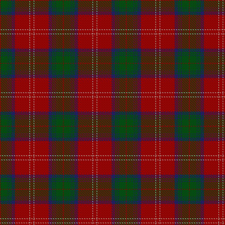 Tartan image: Chisholm - 1842. Click on this image to see a more detailed version.