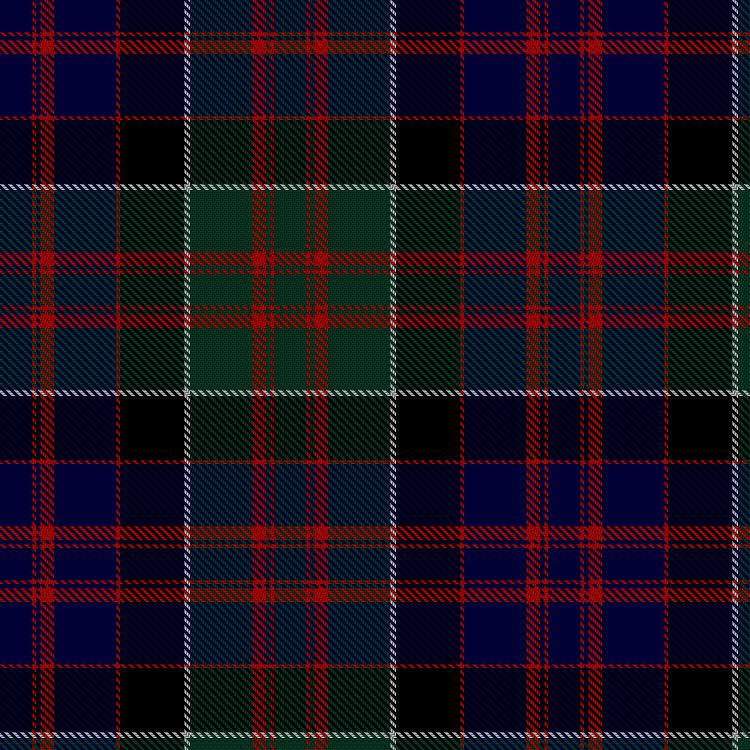 Tartan image: MacDonald of Clanranald. Click on this image to see a more detailed version.