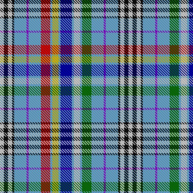 Tartan image: Liberty, Egal'ty, Fratern'ty and Progress Blue Lodge