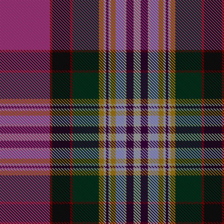 Tartan image: Dundee Pink Variation