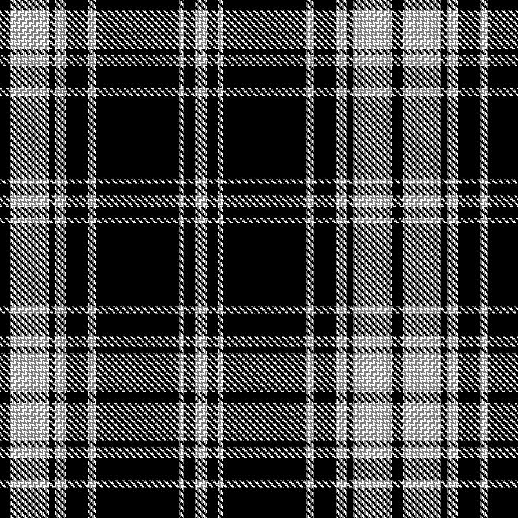 Tartan image: Kinloch Anderson Black and White