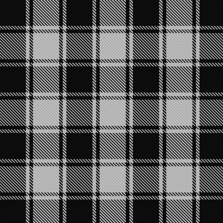 Tartan image: MacPhee (Black and White)