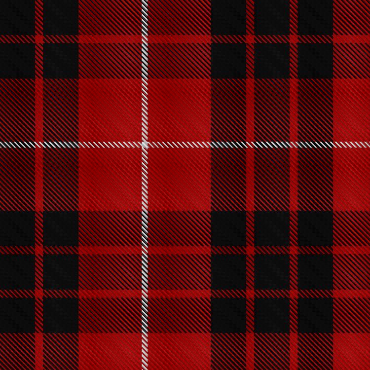 Tartan image: Munro (Black and Red)