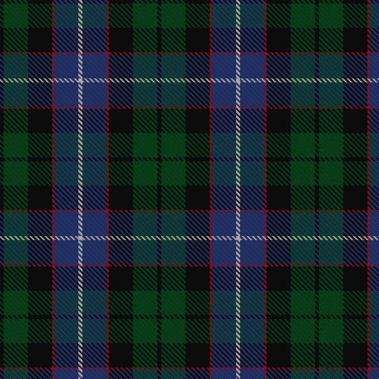 Tartan image: Russell or Mitchell or Hunter or Galbraith